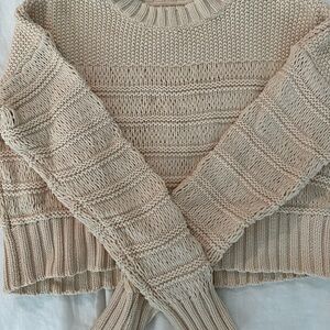 Cream Knit Sweater